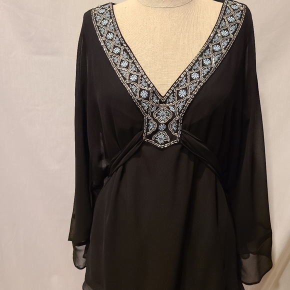 WHBM Embellished Blouse - Picture 6 of 9